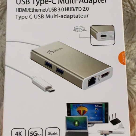 J 5 Create hub USB C Multi adapter - Picture 6 of 12